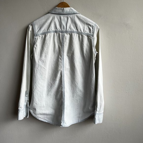 JOE FRESH Denim Button Up Shirt - Picture 5 of 7